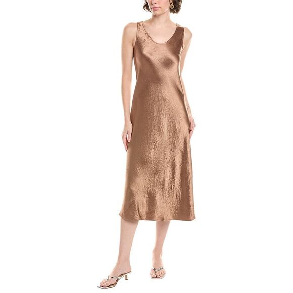 Max Mara WomensTalete Midi Dress, Brown Midi